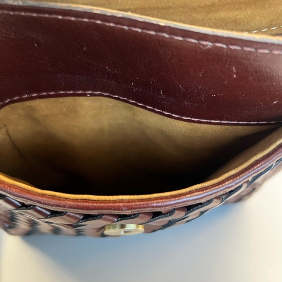 Patricia Nash Marisa Woven Leather Crossbody - Picture 4 of 8